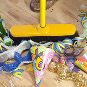 Deep cleaning services after party