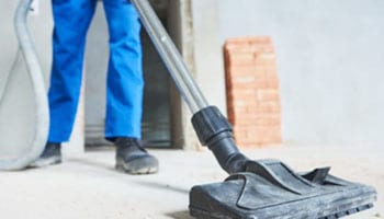 builders cleaning