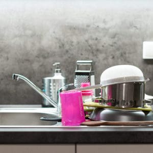 domestic kitchen cleaning