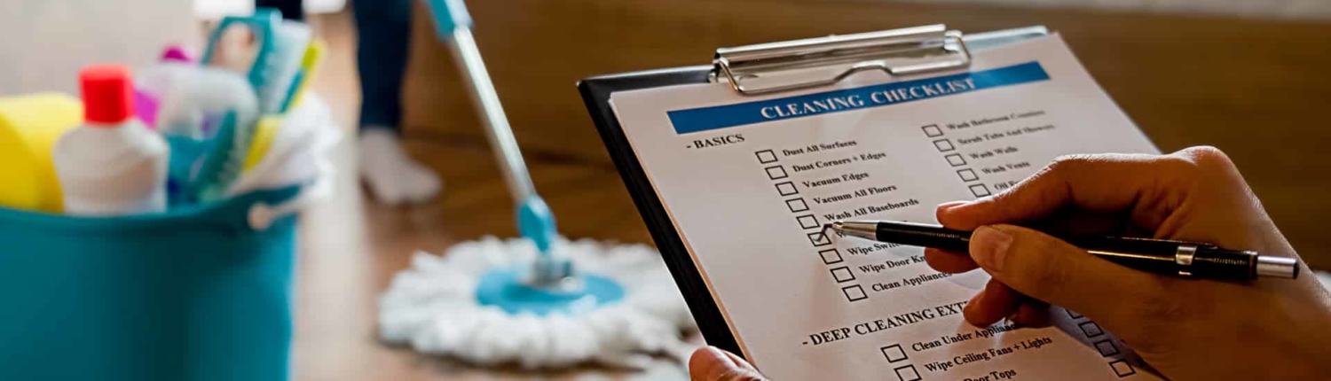 end of tenancy checklist