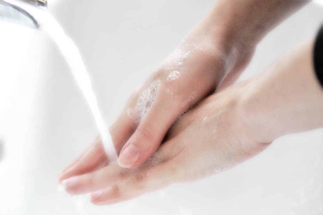 hand washing